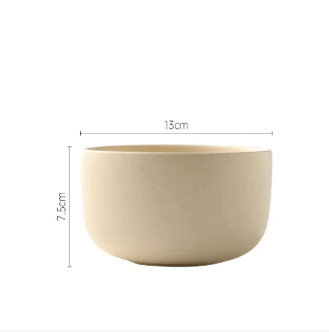 Artisan Japanese Ceramic Dining Set – Ideal for Ramen & Salads