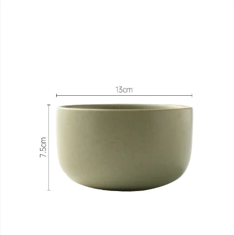 Artisan Japanese Ceramic Dining Set – Ideal for Ramen & Salads