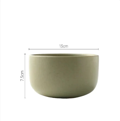 Artisan Japanese Ceramic Dining Set – Ideal for Ramen & Salads