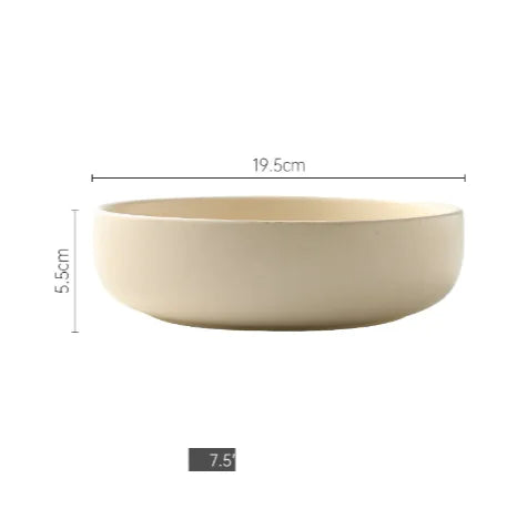Artisan Japanese Ceramic Dining Set – Ideal for Ramen & Salads