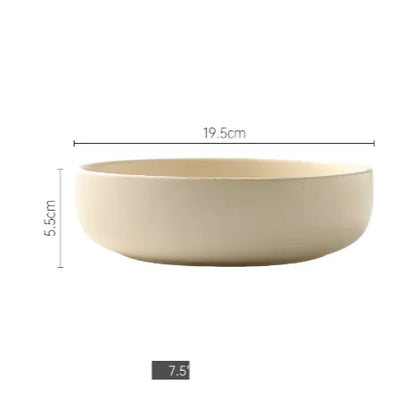 Artisan Japanese Ceramic Dining Set – Ideal for Ramen & Salads