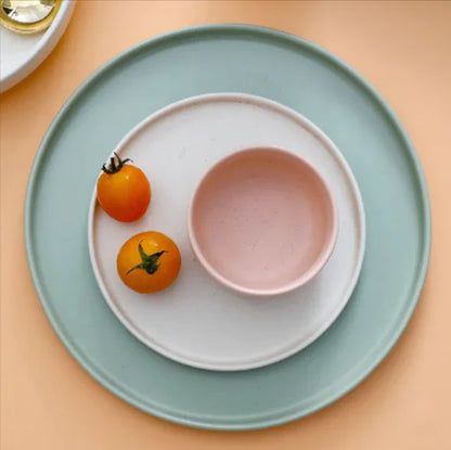 Artisan Japanese Ceramic Dining Set – Ideal for Ramen & Salads
