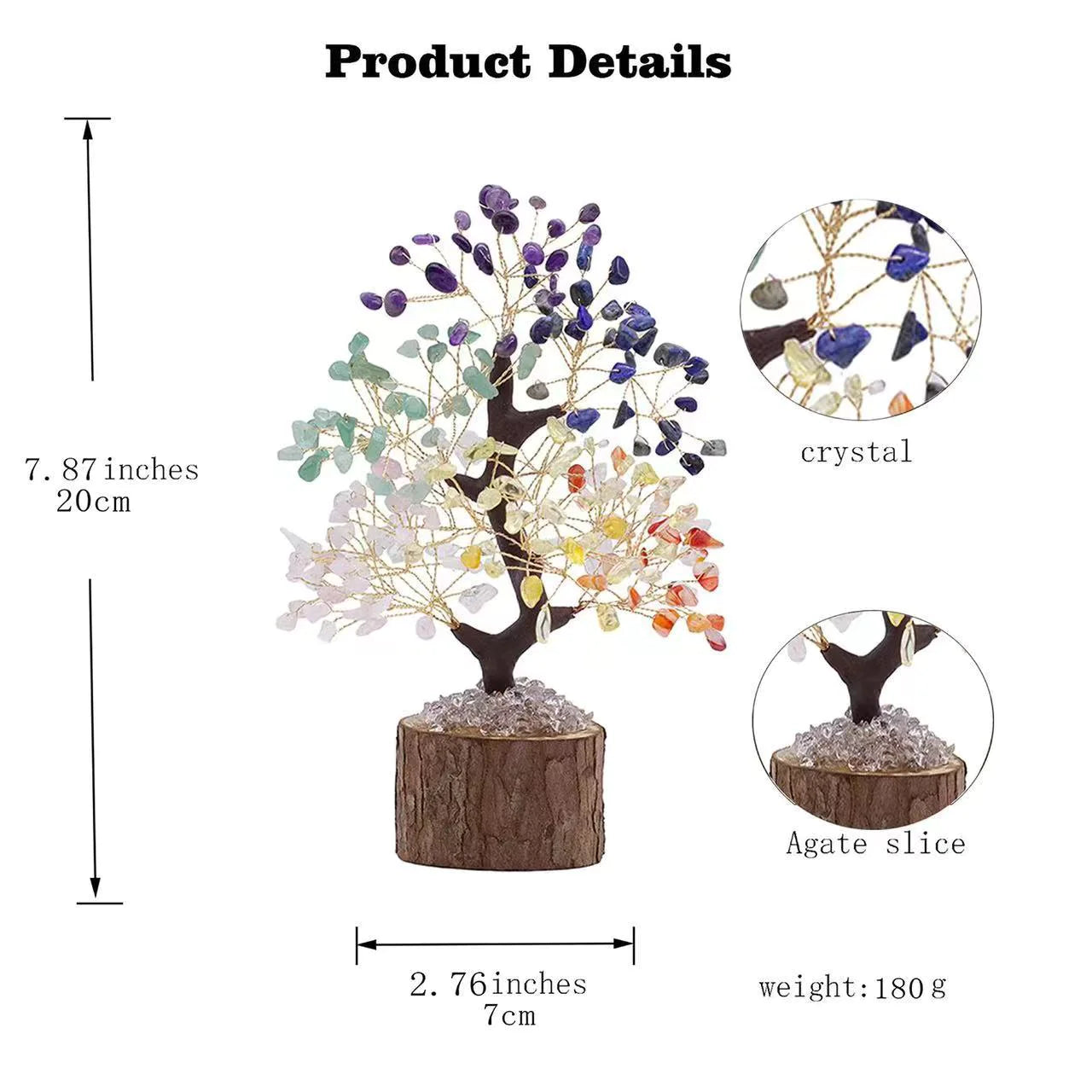 Amethyst Crystal Tree Decor